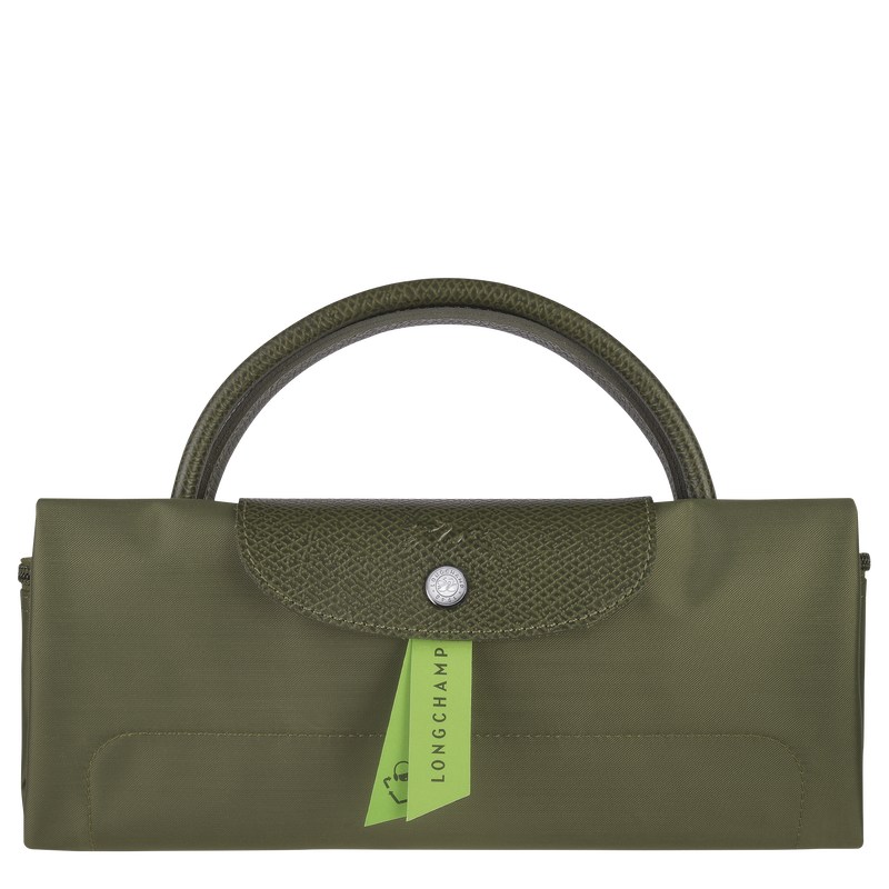 Longchamp Le Pliage Green S Travel bag - Recycled canvas Travel bags Forest | EF80-G9CM