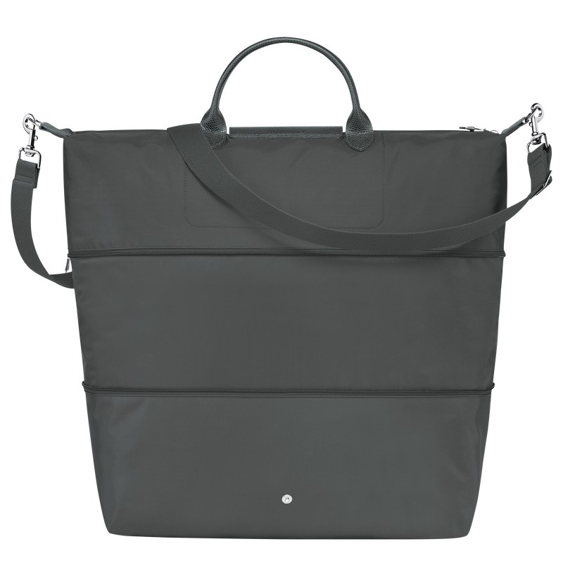 Longchamp Le Pliage Green Travel bag expandable - Recycled canvas Travel bags Graphite | OR65-P4BW