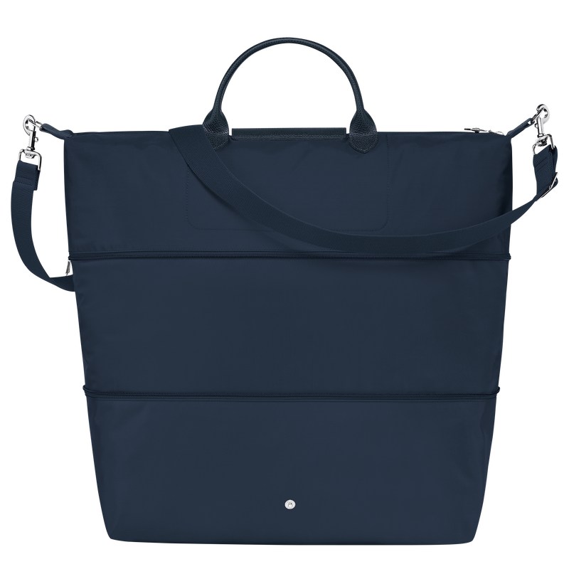 Longchamp Le Pliage Green Travel bag expandable - Recycled canvas Travel bags Navy | EP78-M1JE