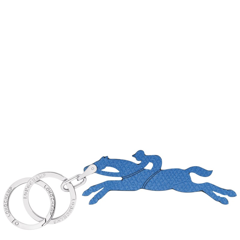 Longchamp Le Pliage Key rings - Leather Key rings Cornflower | IW00-B6CK