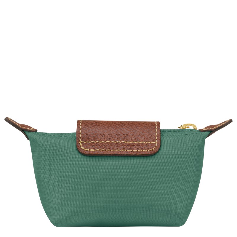 Longchamp Le Pliage Original Coin purse - Recycled canvas Cardholders & Coin purses Sage | YM65-K9LK