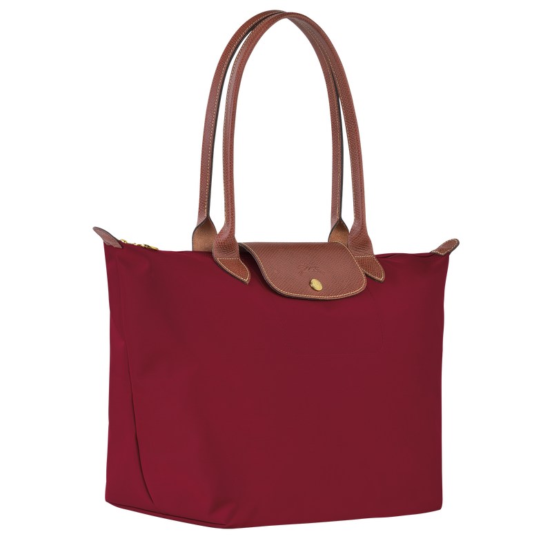 Longchamp Le Pliage Original L Tote bag - Recycled canvas Shoulder bags Red | OF42-V1PJ