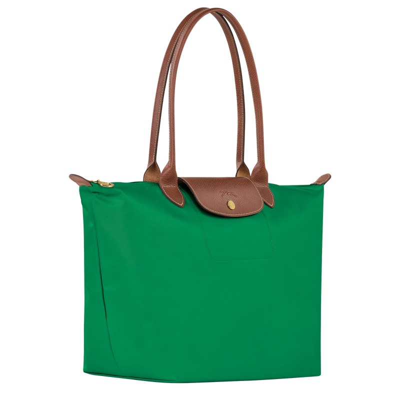 Longchamp Le Pliage Original L Tote bag - Recycled canvas Shoulder bags Green | UI32-A5AA