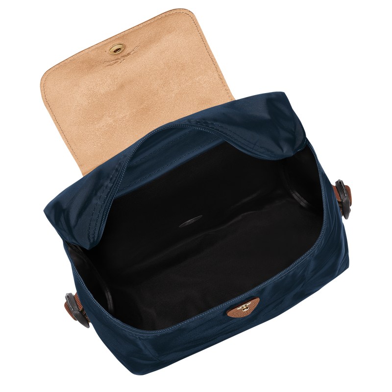 Longchamp Le Pliage Original M Backpack - Recycled canvas Backpacks Navy | RM86-N9IO