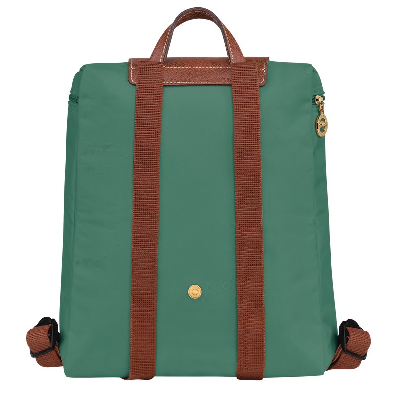 Longchamp Le Pliage Original M Backpack - Recycled canvas Backpacks Sage | NU37-R4NH