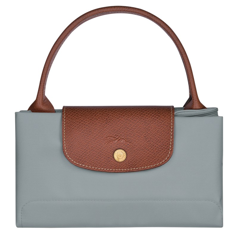 Longchamp Le Pliage Original M Handbag - Recycled canvas Handbags Steel | VE99-O5GA