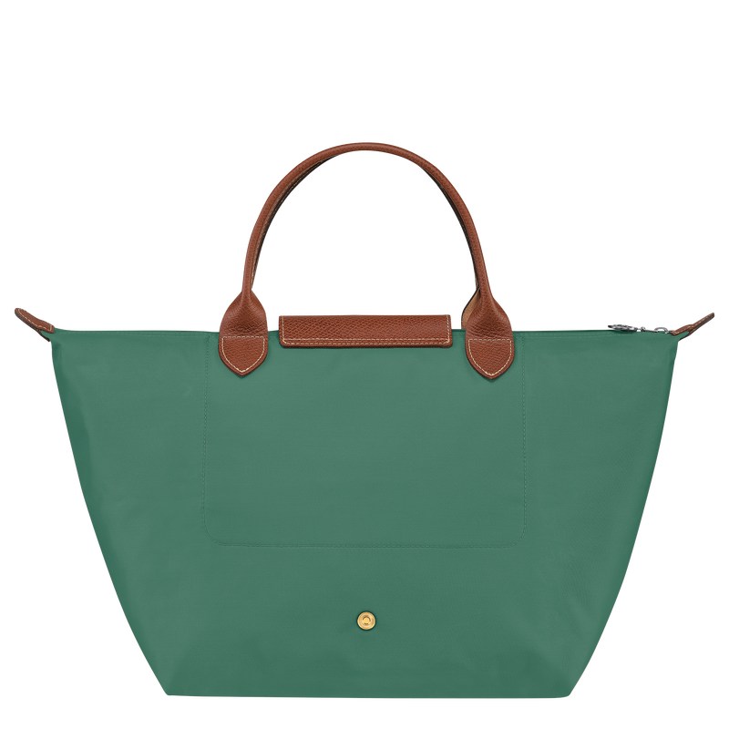 Longchamp Le Pliage Original M Handbag - Recycled canvas Handbags Sage | OB17-R6HZ