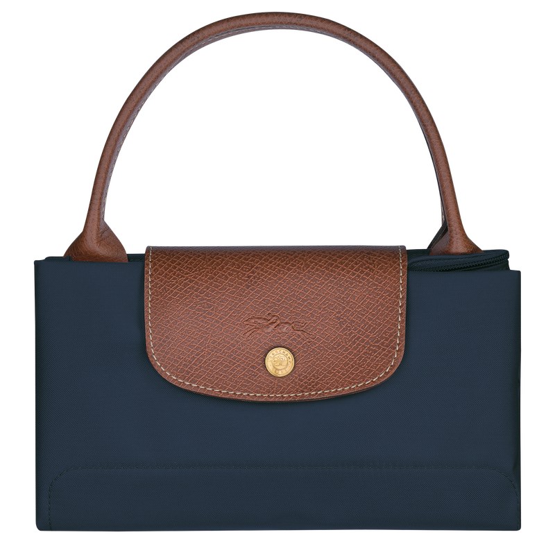 Longchamp Le Pliage Original M Handbag - Recycled canvas Handbags Navy | BB32-X5MA