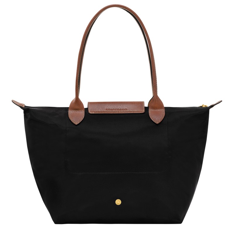 Longchamp Le Pliage Original M Tote bag - Recycled canvas Shoulder bags Black | RE74-K4TN