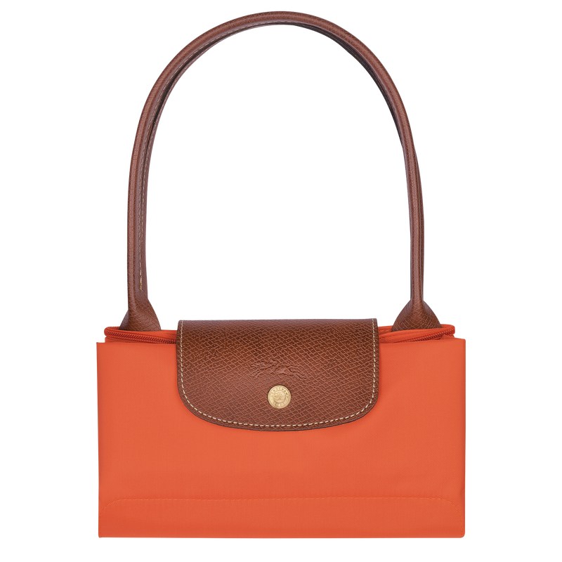 Longchamp Le Pliage Original M Tote bag - Recycled canvas Shoulder bags Orange | CT12-P9XY