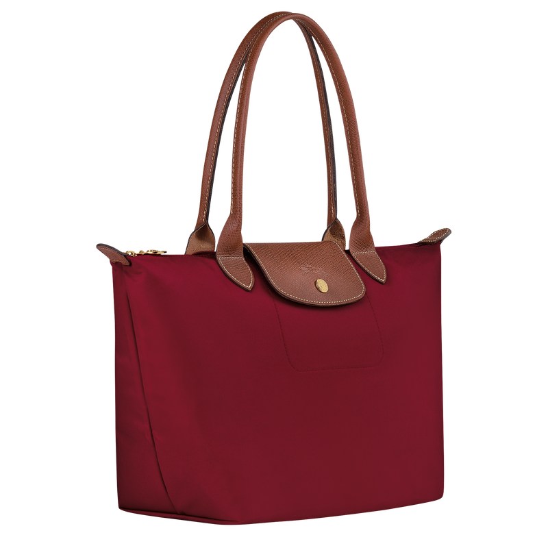 Longchamp Le Pliage Original M Tote bag - Recycled canvas Shoulder bags Red | GS22-V1ZL