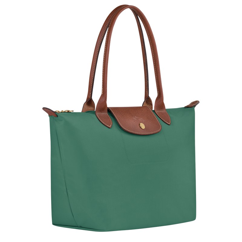 Longchamp Le Pliage Original M Tote bag - Recycled canvas Shoulder bags Sage | MT73-U0CE