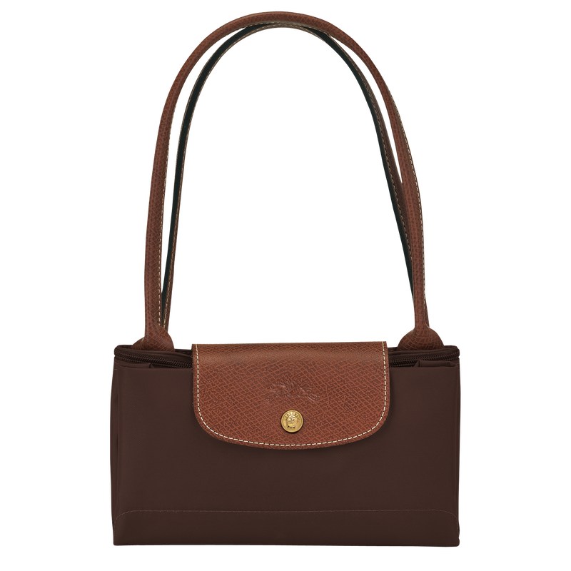 Longchamp Le Pliage Original M Tote bag - Recycled canvas Shoulder bags Ebony | PB25-I0OO