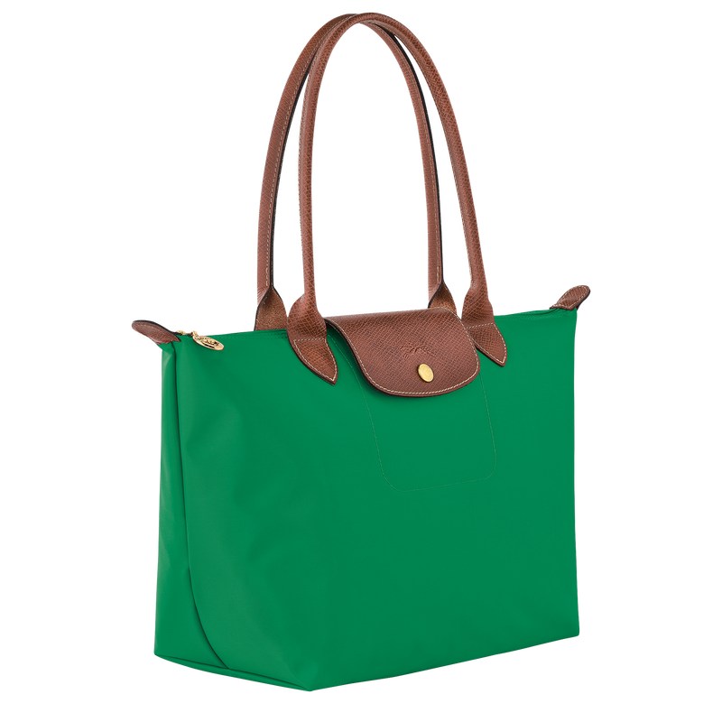 Longchamp Le Pliage Original M Tote bag - Recycled canvas Shoulder bags Green | GD12-W1BR