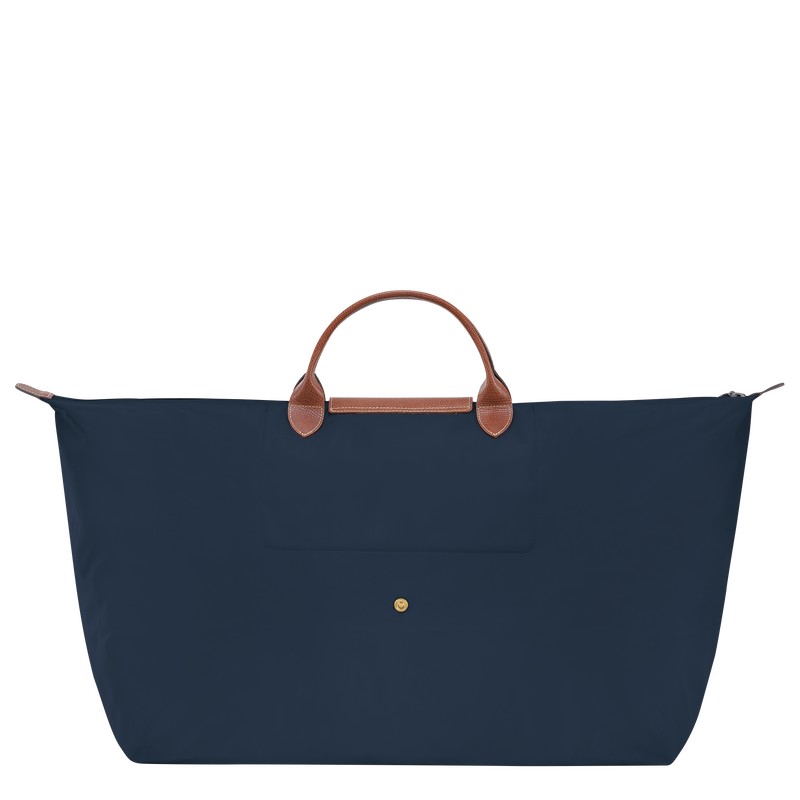 Longchamp Le Pliage Original M Travel bag - Recycled canvas Travel bags Navy | RG48-L4QQ