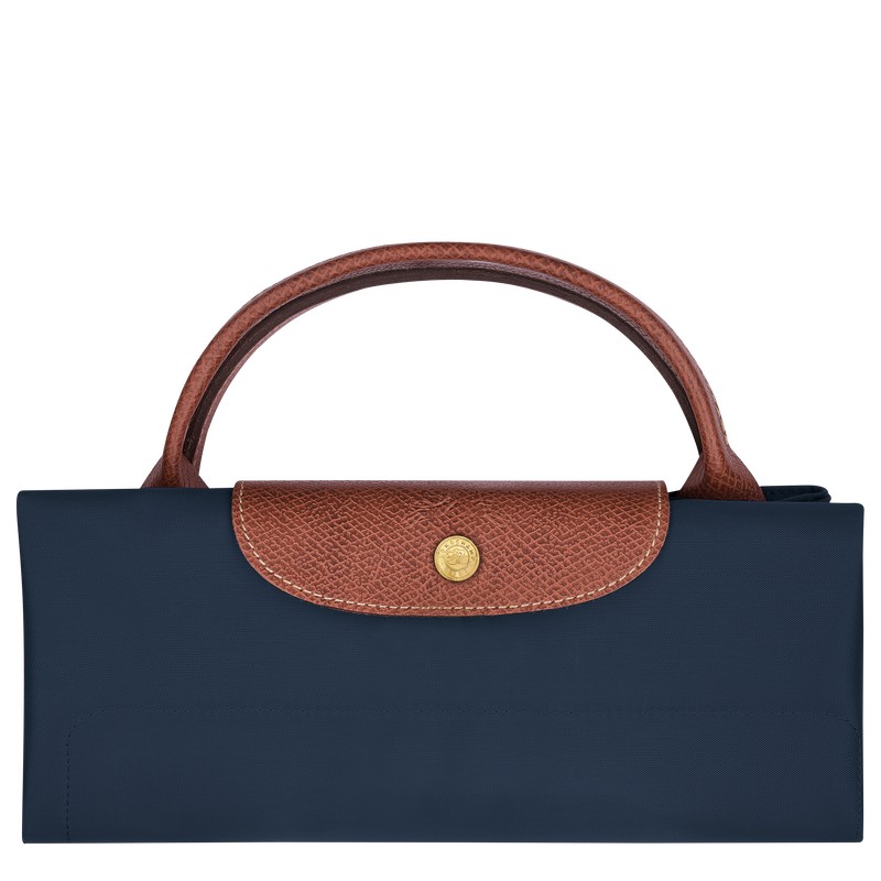 Longchamp Le Pliage Original M Travel bag - Recycled canvas Travel bags Navy | RG48-L4QQ