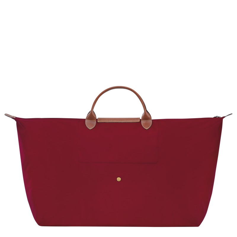 Longchamp Le Pliage Original M Travel bag - Recycled canvas Travel bags Red | VP32-Q2UP