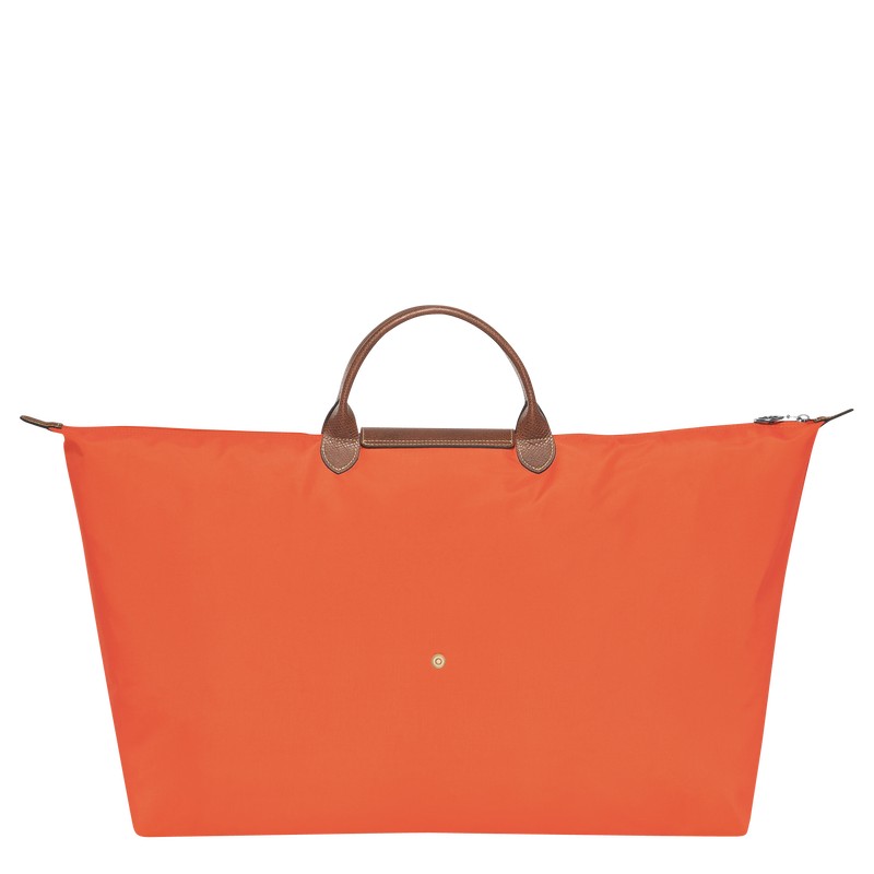 Longchamp Le Pliage Original M Travel bag - Recycled canvas Travel bags Orange | VC76-G2UZ