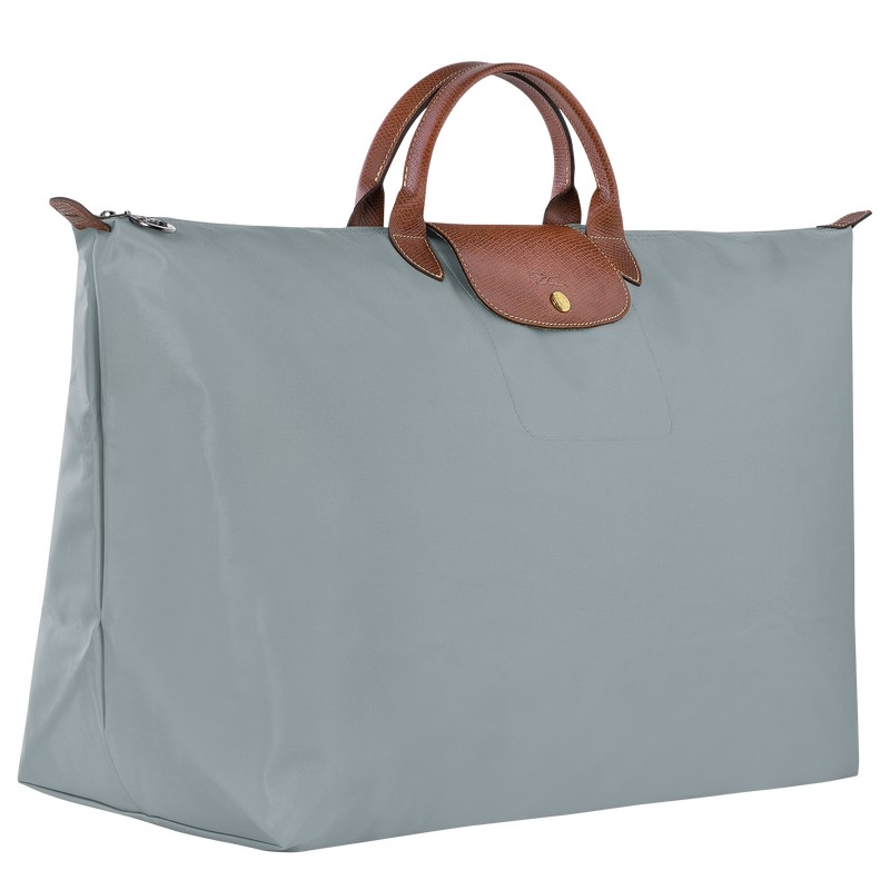 Longchamp Le Pliage Original M Travel bag - Recycled canvas Travel bags Steel | BT48-N1WE