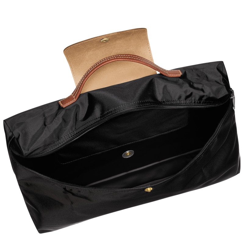 Longchamp Le Pliage Original S Briefcase - Recycled canvas Briefcase Black | JU58-Y3XS