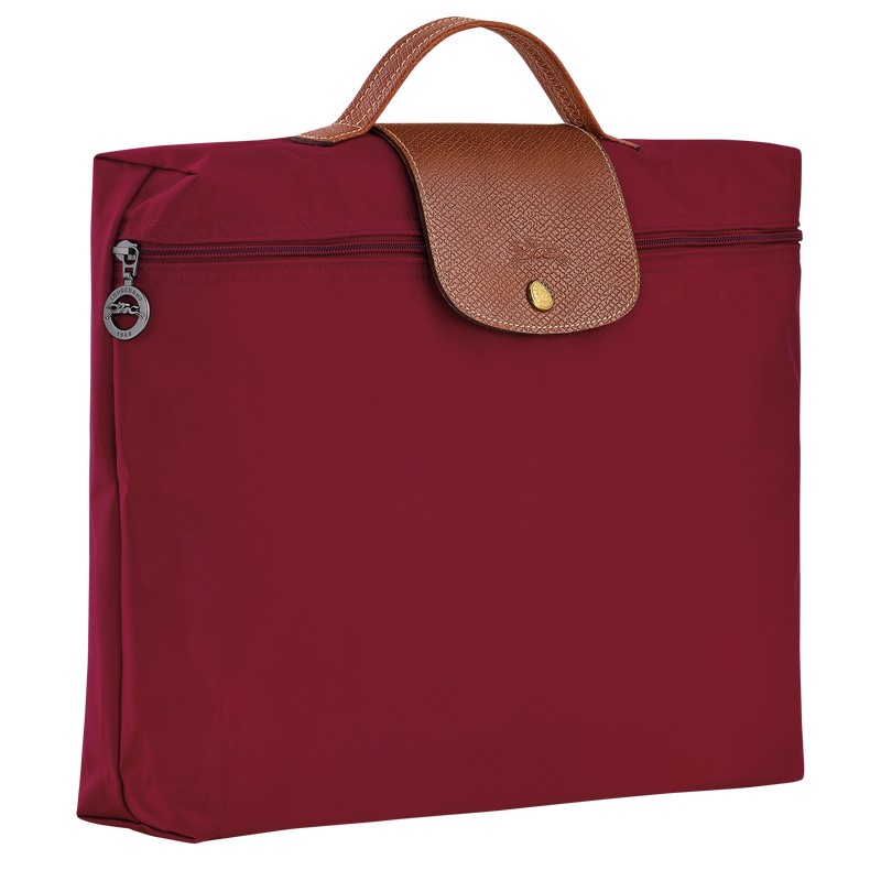 Longchamp Le Pliage Original S Briefcase - Recycled canvas Briefcase Red | VG02-O0ZP