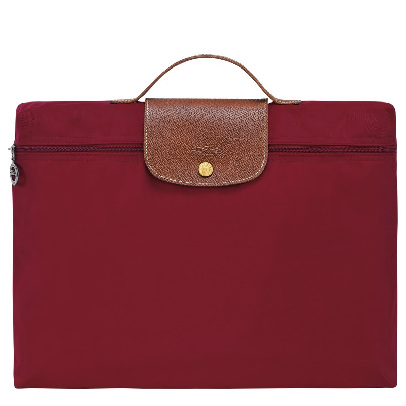 Longchamp Le Pliage Original S Briefcase - Recycled canvas Briefcase Red | VG02-O0ZP