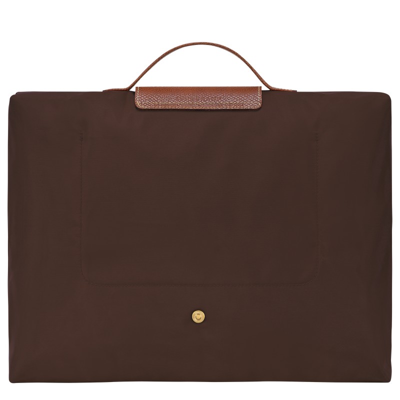 Longchamp Le Pliage Original S Briefcase - Recycled canvas Briefcase Ebony | GU00-Y9YE