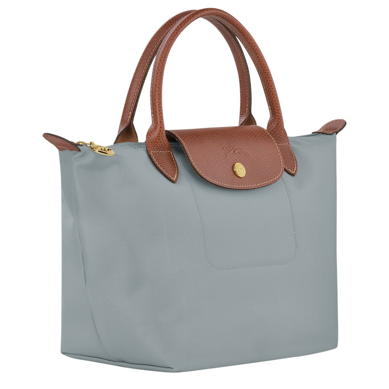 Longchamp Le Pliage Original S Handbag - Recycled canvas Handbags Steel | YD11-I9DP