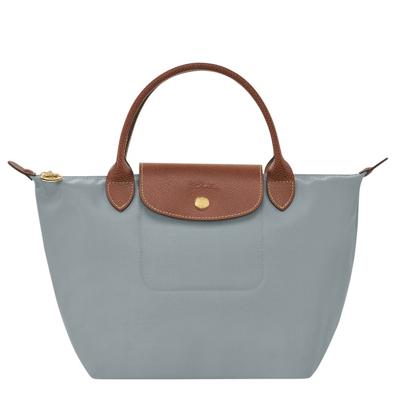 Longchamp Le Pliage Original S Handbag - Recycled canvas Handbags Steel | YD11-I9DP