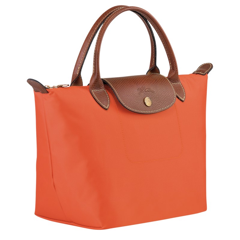 Longchamp Le Pliage Original S Handbag - Recycled canvas Handbags Orange | WK99-C6QD