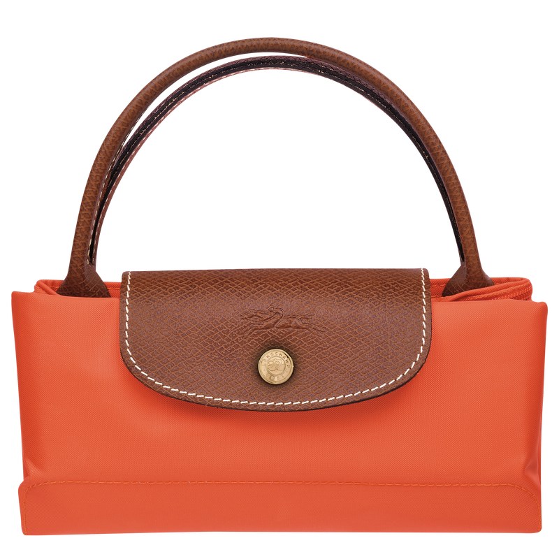 Longchamp Le Pliage Original S Handbag - Recycled canvas Handbags Orange | WK99-C6QD