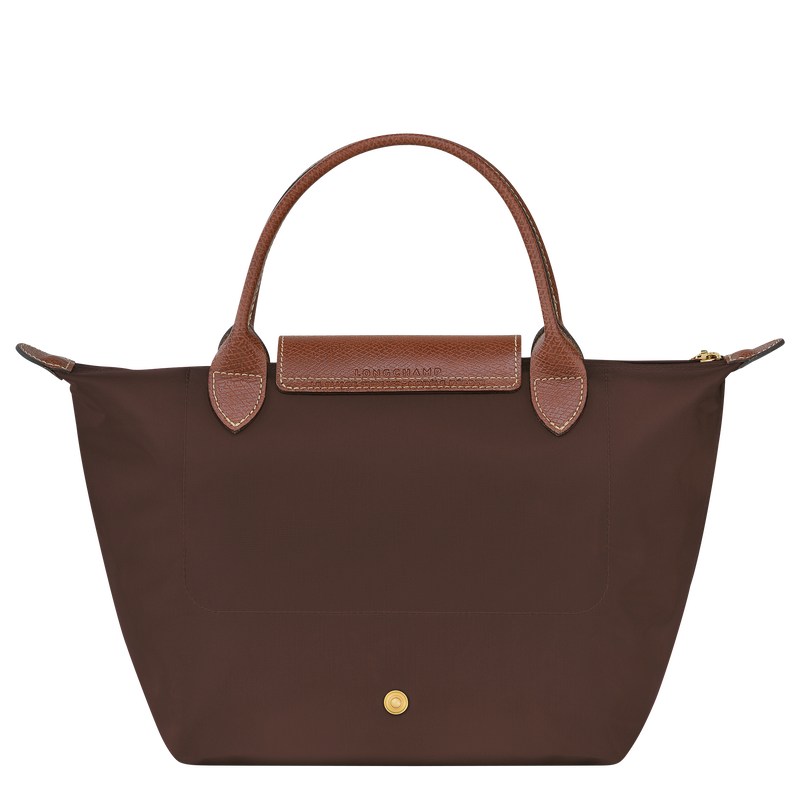 Longchamp Le Pliage Original S Handbag - Recycled canvas Handbags Ebony | DI87-B1UO