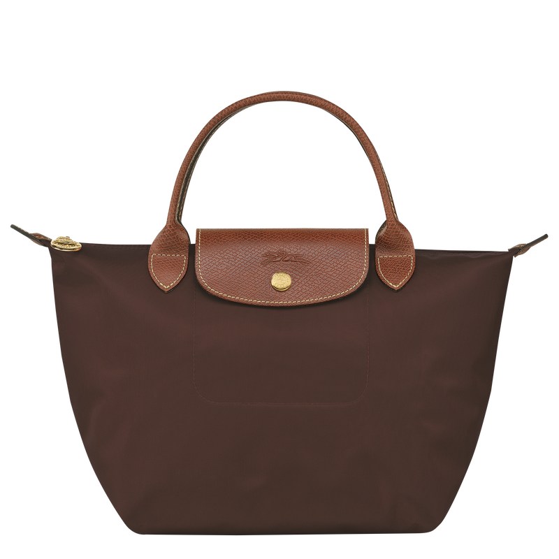 Longchamp Le Pliage Original S Handbag - Recycled canvas Handbags Ebony | DI87-B1UO