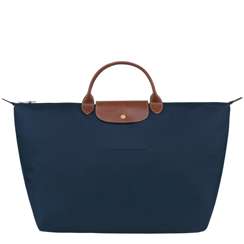 Longchamp Le Pliage Original S Travel bag - Recycled canvas Travel bags Navy | BF47-V3PD