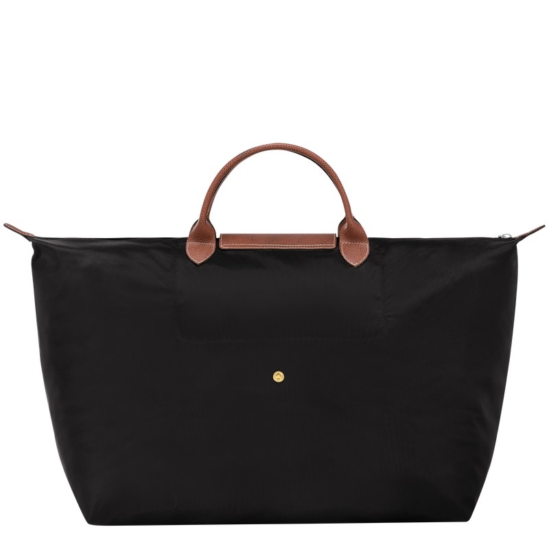 Longchamp Le Pliage Original S Travel bag - Recycled canvas Travel bags Black | QN57-U6OW