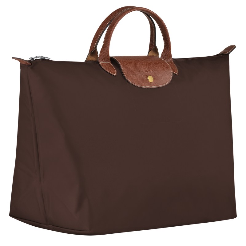 Longchamp Le Pliage Original S Travel bag - Recycled canvas Travel bags Ebony | CC60-Z7OO