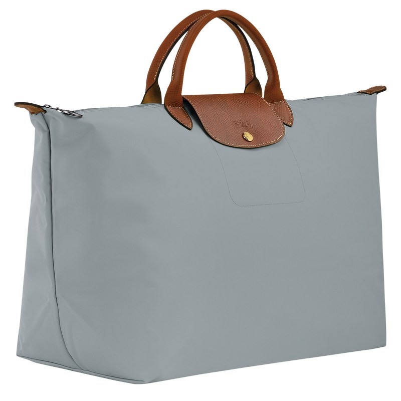 Longchamp Le Pliage Original S Travel bag - Recycled canvas Travel bags Steel | KL30-W9DJ