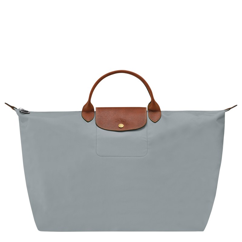 Longchamp Le Pliage Original S Travel bag - Recycled canvas Travel bags Steel | KL30-W9DJ