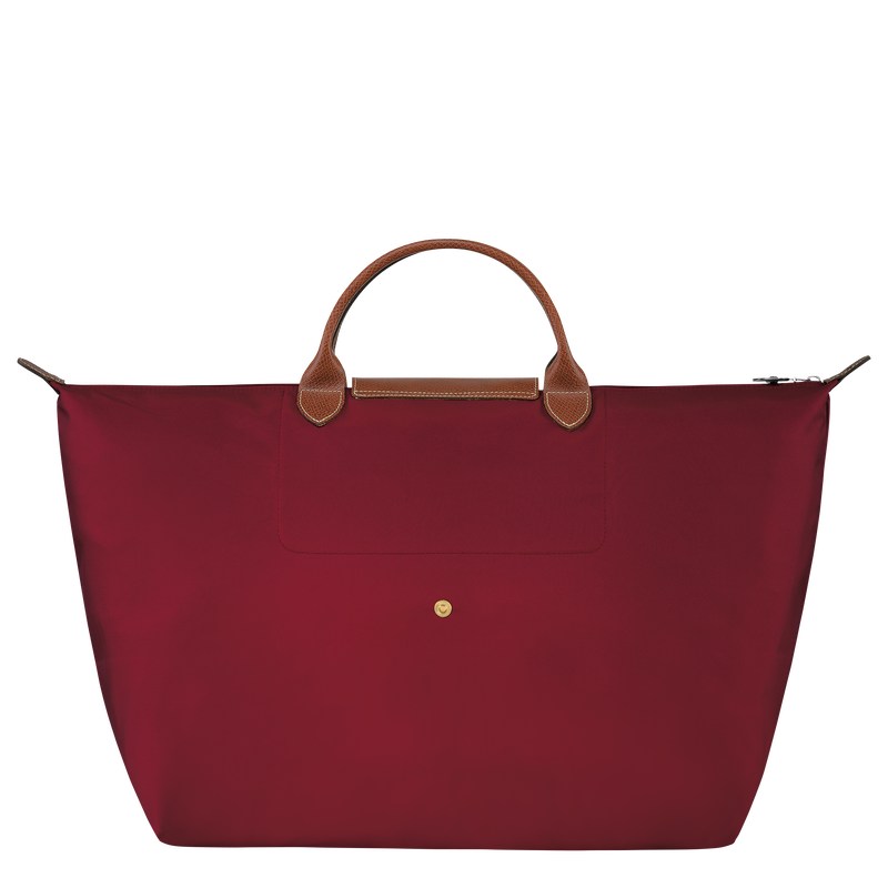 Longchamp Le Pliage Original S Travel bag - Recycled canvas Travel bags Red | JD48-R0OS