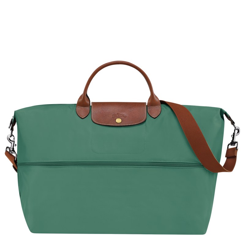 Longchamp Le Pliage Original Travel bag expandable - Recycled canvas Travel bags Sage | JH83-R3OJ