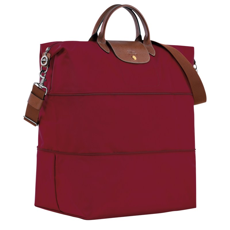 Longchamp Le Pliage Original Travel bag expandable - Recycled canvas Travel bags Red | YB12-W8QF