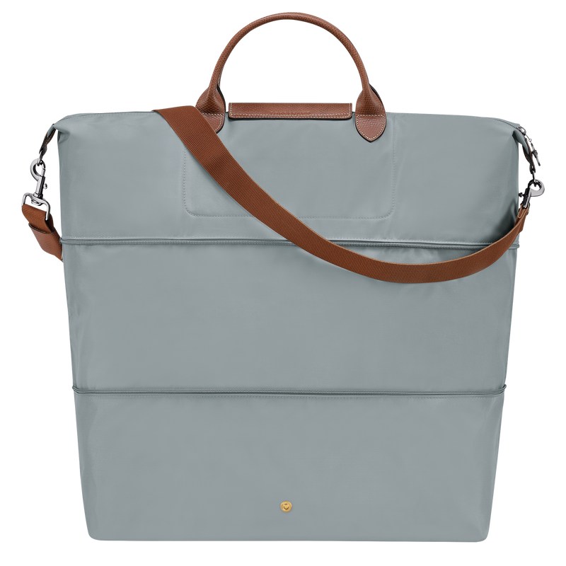 Longchamp Le Pliage Original Travel bag expandable - Recycled canvas Travel bags Steel | OL52-O1YF