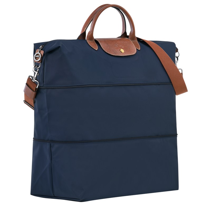 Longchamp Le Pliage Original Travel bag expandable - Recycled canvas Travel bags Navy | BX06-I7WZ