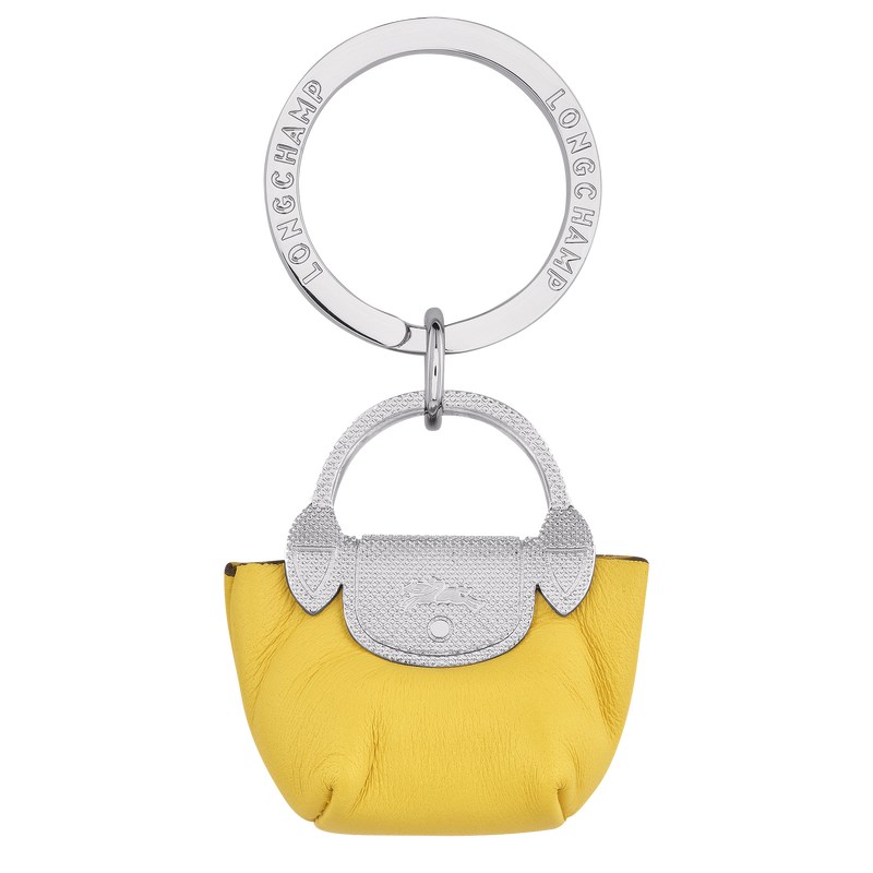 Longchamp Le Pliage Xtra Key rings - Leather Key rings Yellow | LC30-Z7SK