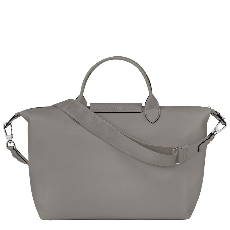 Longchamp Le Pliage Xtra L Handbag - Leather Handbags Turtledove | YS44-L3EG