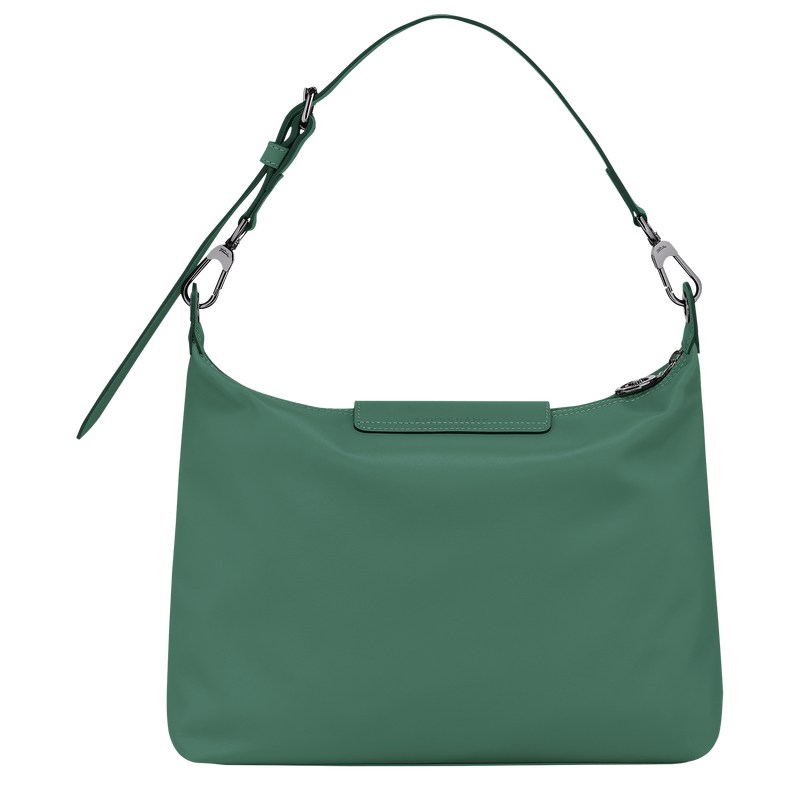 Longchamp Le Pliage Xtra M Hobo bag - Leather Shoulder bags Sage | QU47-P8MR