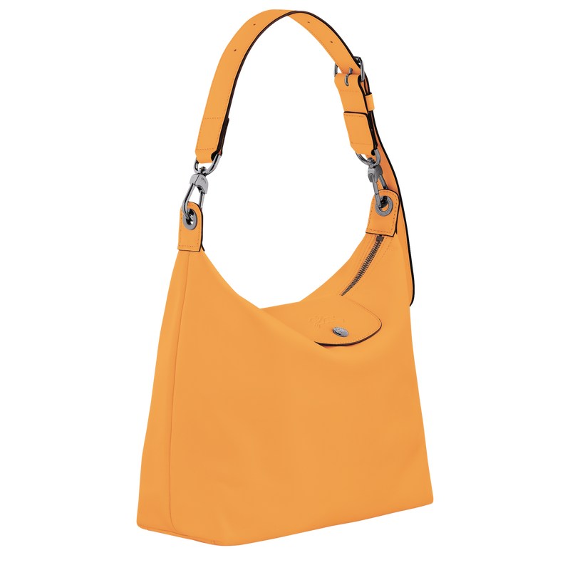 Longchamp Le Pliage Xtra M Hobo bag - Leather Shoulder bags Apricot | GU46-A4LV