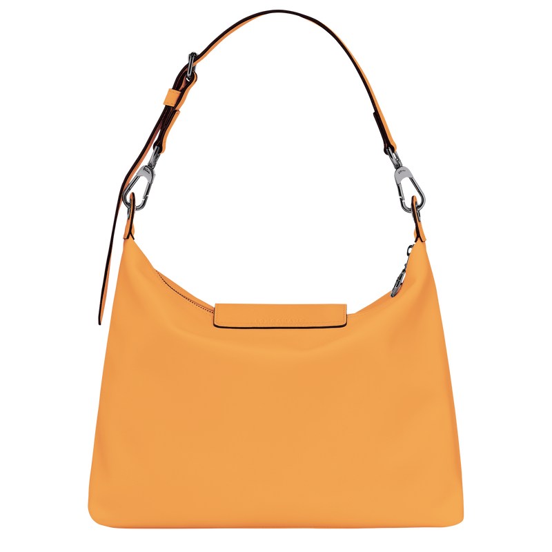 Longchamp Le Pliage Xtra M Hobo bag - Leather Shoulder bags Apricot | GU46-A4LV