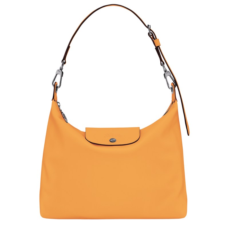 Longchamp Le Pliage Xtra M Hobo bag - Leather Shoulder bags Apricot | GU46-A4LV