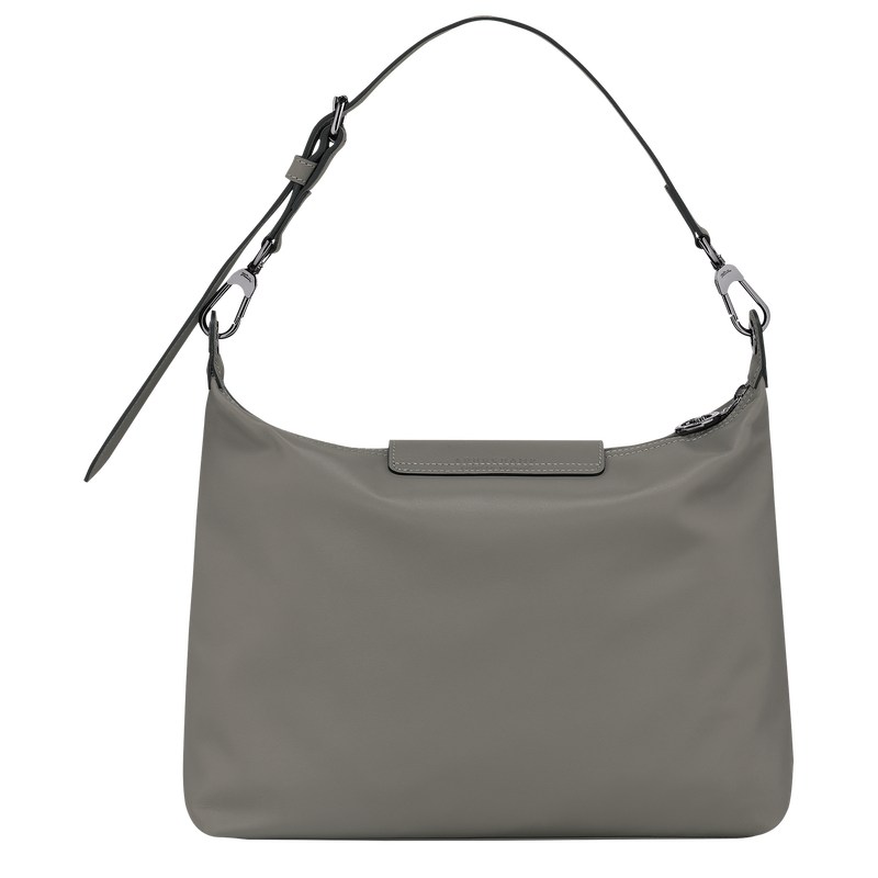 Longchamp Le Pliage Xtra M Hobo bag - Leather Shoulder bags Turtledove | KZ02-A3PI